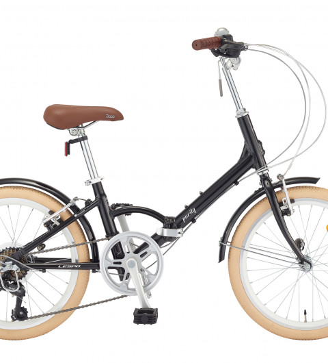 [삼천리자전거] 레스포 폴딩 퓨리티 7단 20인치 레인보우블랙